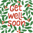 Get Well Green Leaves Card