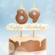 89th Happy Birthday Cake Card