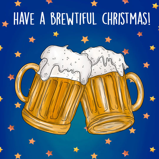 Brewtiful Christmas Card