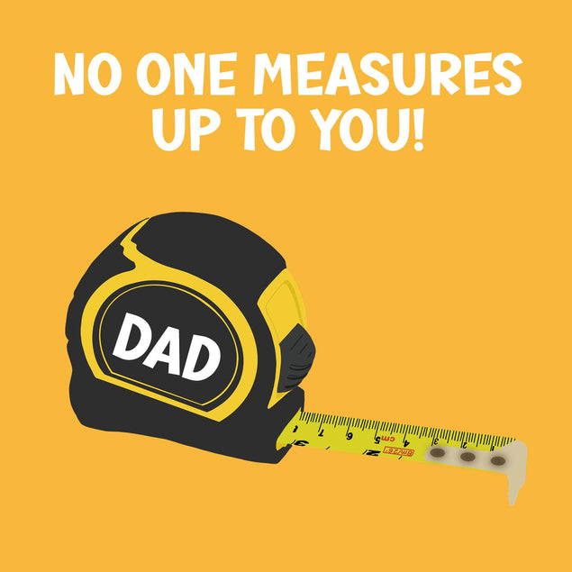 No One Measures Card