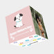 Love From Your Fur Baby Bomb 3D Cube Card