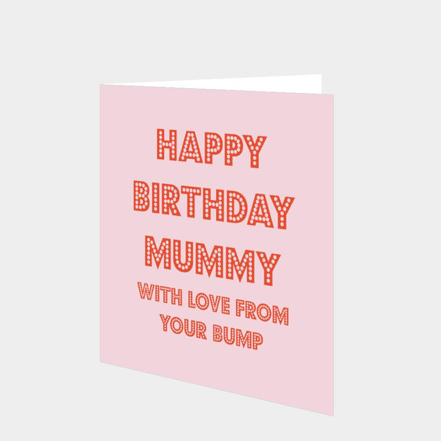 Love From Bump Card