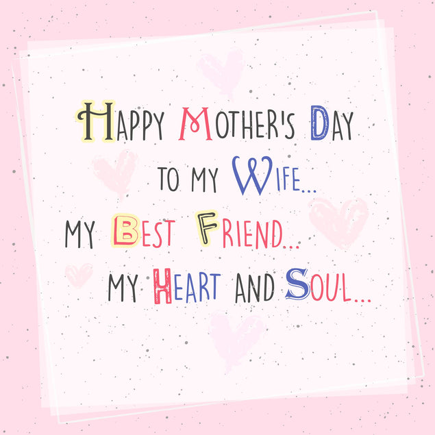 To My Wife... My Best Friend...Bomb 3D Cube Card