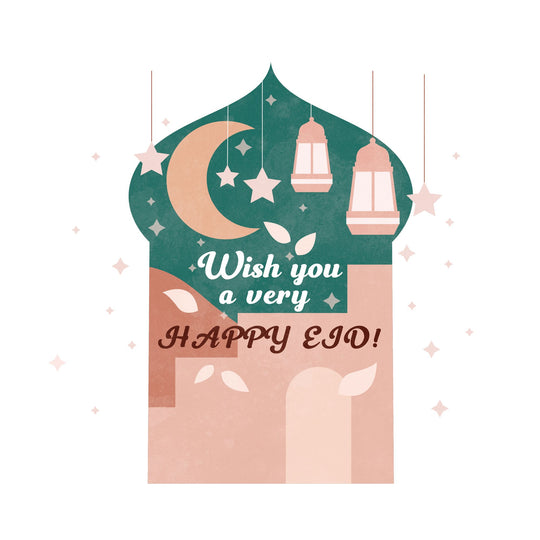 Wish You  A Very Happy Eid! Card