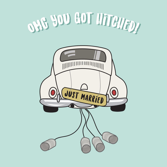 OMG You Got Hitched Card