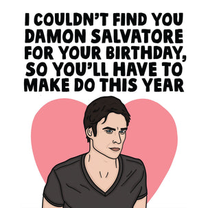 Damon Salvatore Card