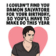 Damon Salvatore Card