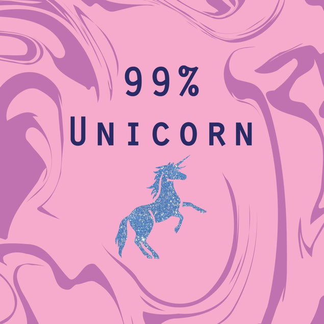 99% Unicorn Card