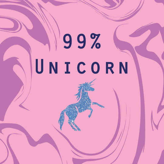 99% Unicorn Card