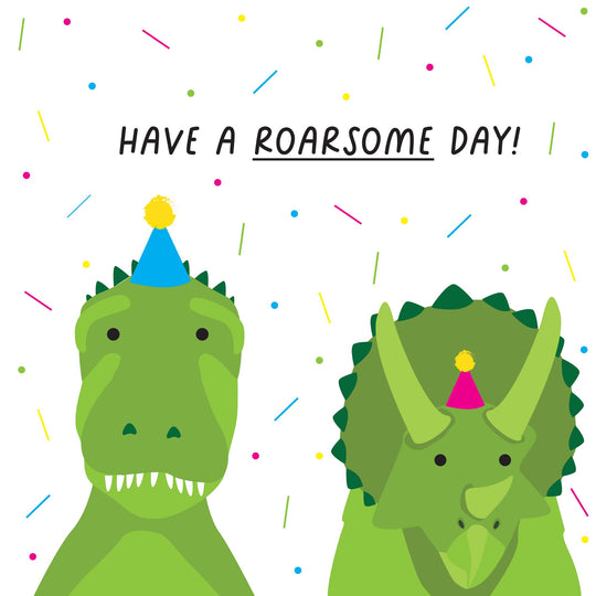 Have A Roarsome Birthday Card