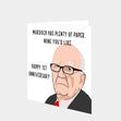 Murdoch Anniversary Card
