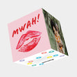 Mwah Bomb 3D Cube Card
