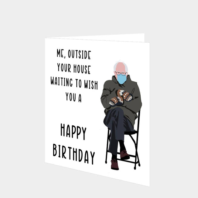 Me Outside Your House Card