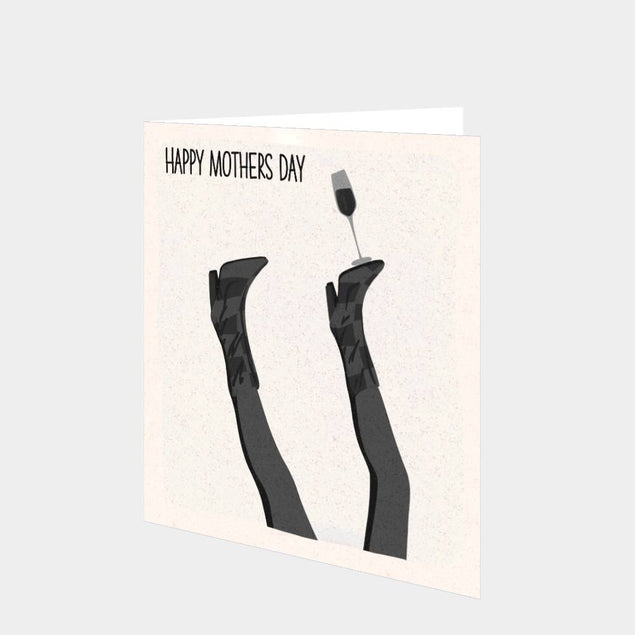 Mother's Day Glass Of Wine Card