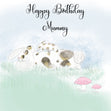 Bunny rabbit happy birthday mummy - 1