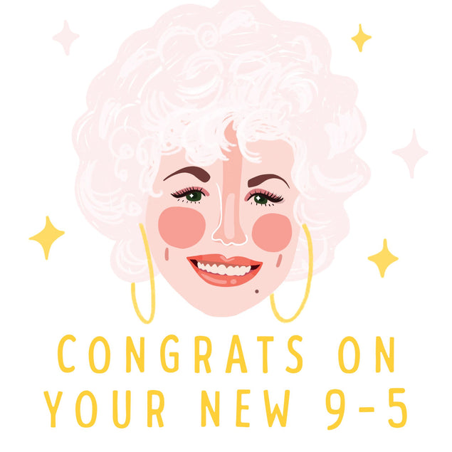 Congratulations On Your New 9-5 Card
