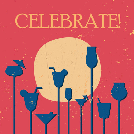 Celebrate! Cocktails Card