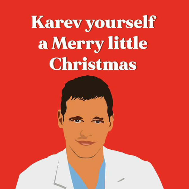 Karev A Merry Little Christmas Card