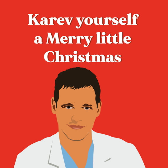 Karev A Merry Little Christmas Card