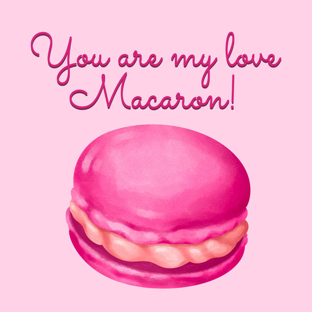 My Love Macaron Card