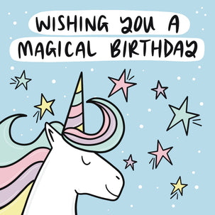 Wishing you a magical birthday Card