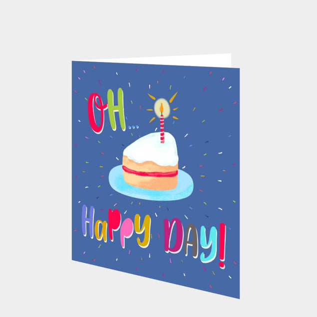 Oh Happy Day Card Greeting Card - 2