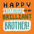 Brilliant Brother Card