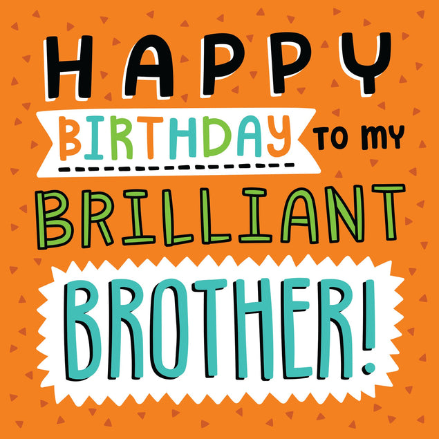Brilliant Brother Card