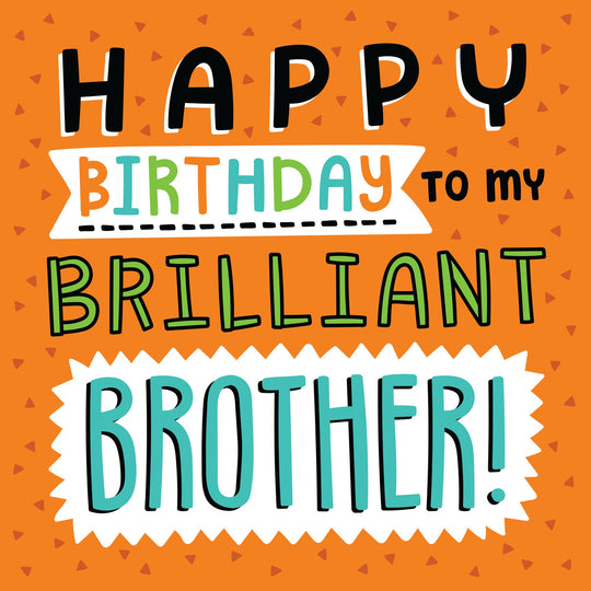 Brilliant Brother Card