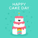 Happy Cake Day Funny Birthday Cake Card