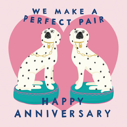 Perfect Pair Dalmatians Card