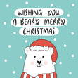 Wishing You a Beary Merry Christmas Card