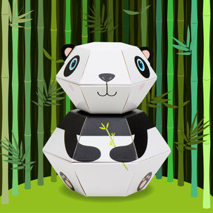 Panda 3D Pop-up Wild Card Character Boomf Confetti Greeting Card