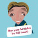 May Your Birthday Be Full Tones Card