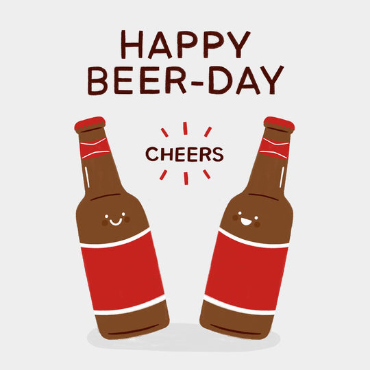Happy Beer-Day Card