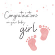 Baby Girl Card