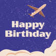Happy Birthday Plane