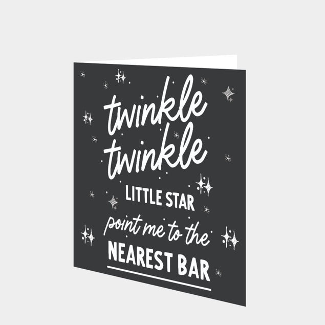 Point Me To The Nearest Bar Card Boomf