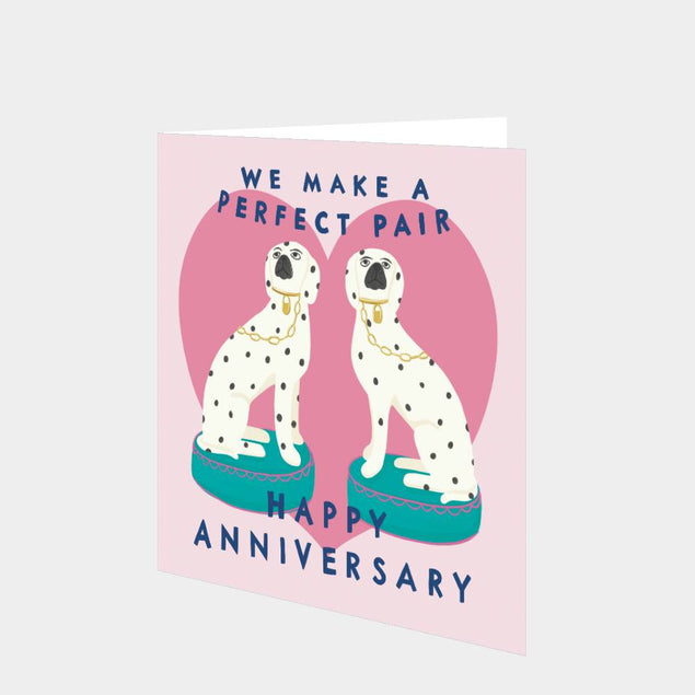 Perfect Pair Dalmatians Card