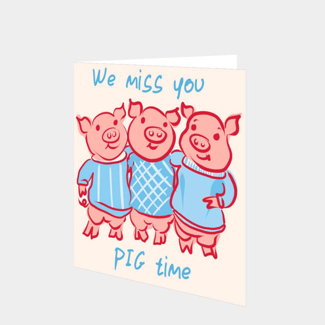 Pig Time Card