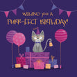  Cute Cat Birthday Birthday Card - 1