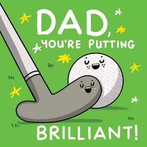 You're 'Putting' Brilliant Dad  - 1