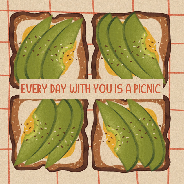 Everyday Is A Picnic Card