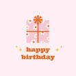 Happy Birthday Little Pink Gift Card