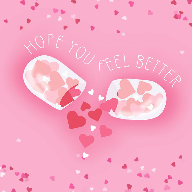 Hope You Feel Better Card