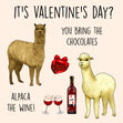 Alpaca The Wine Card
