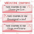 Valentine Coupons Card