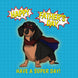 Have A Super Day! Dachshund Card