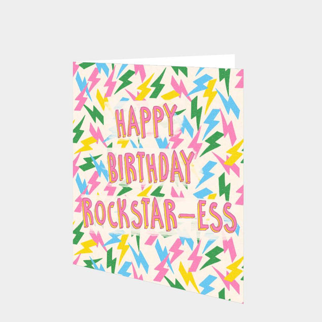 Rockstar-ess Card