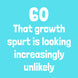 60 Growth Spurt Birthday Card